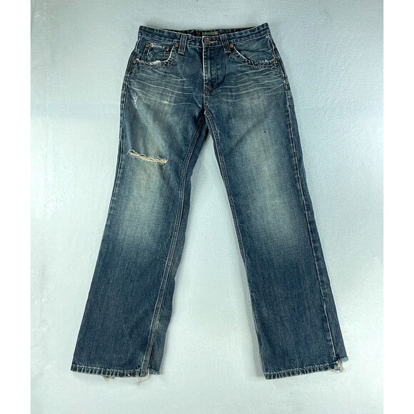 XY XRAY Mens Jeans Blue Tag Size 34 (34x32) Straight Medium Wash Denim - Picture 1 of 13